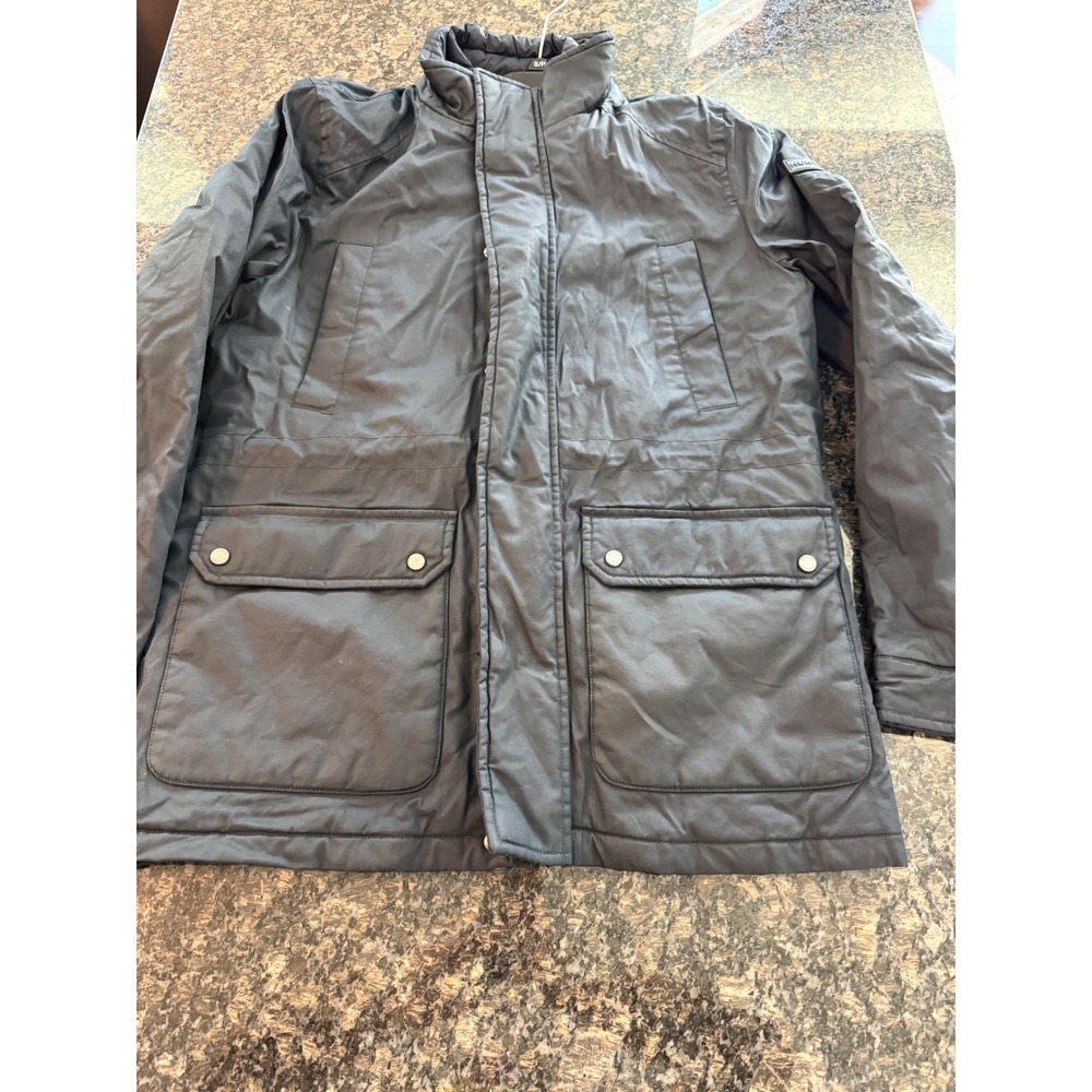 Hunter Robert Mens Jacket Night Sky Blue Quilted Lining Parka Y8134HUM‎ NEW M